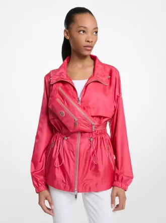 2-in-1 Packable Ciré Anorak and Sling Pack