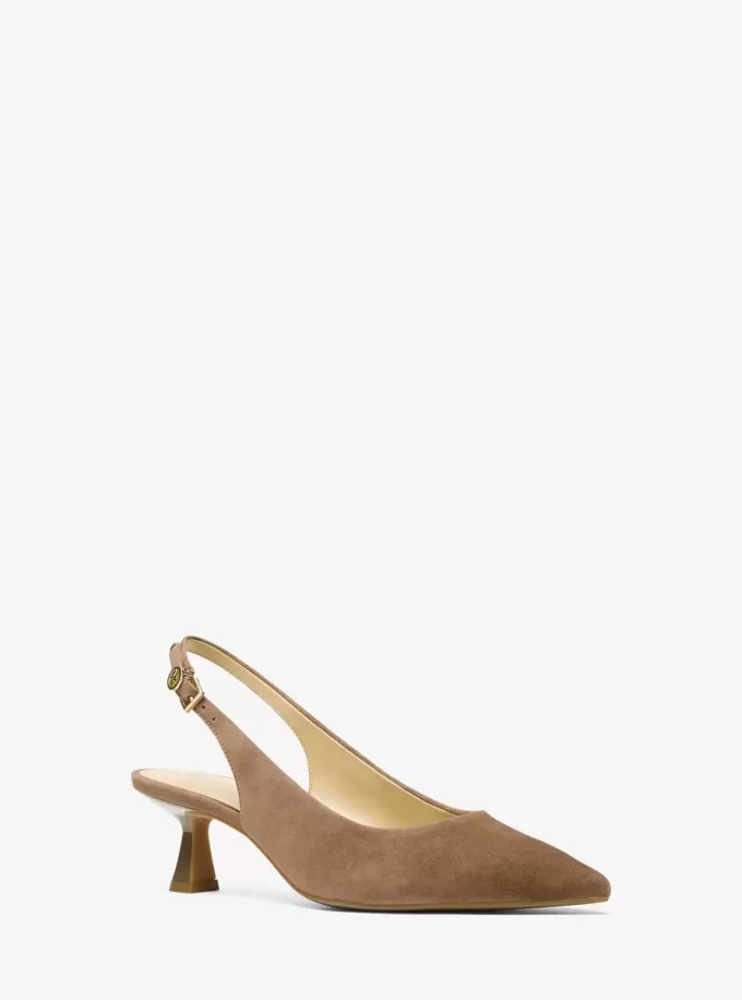 Amali Suede Slingback Pump