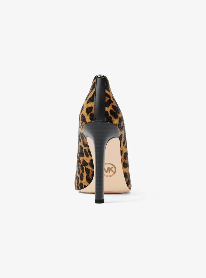 Amara Leopard Print Calf Hair Pump Amara Leopard Print Calf Hair Pump