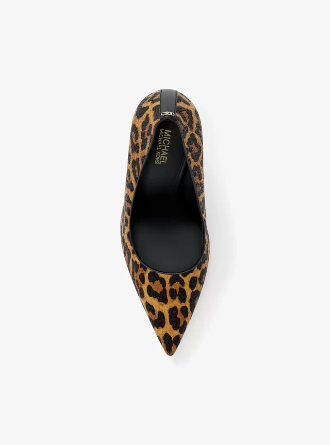 Amara Leopard Print Calf Hair Pump Amara Leopard Print Calf Hair Pump