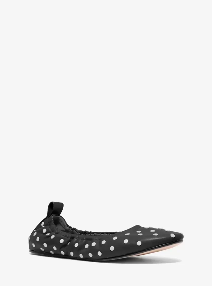 Amy Studded Leather Ballet Flat Amy Studded Leather Ballet Flat