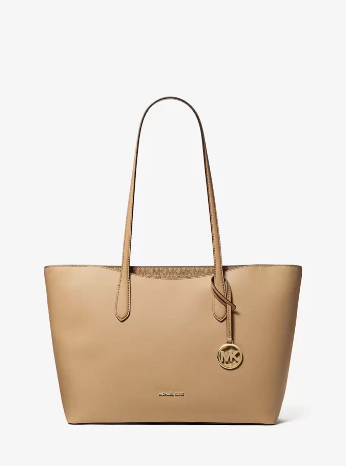 Arden Large Top-Zip Tote Bag