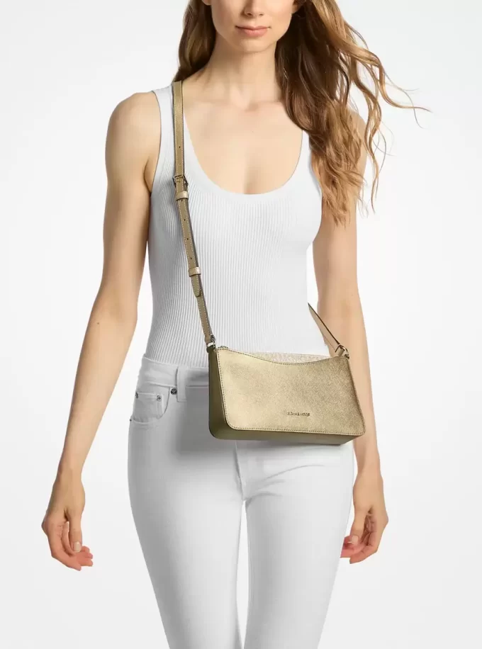 Arden Medium Metallic Crossbody Bag