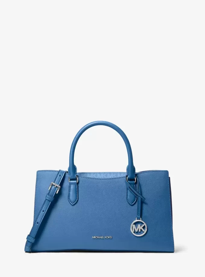 Arden Medium Top-Zip Satchel