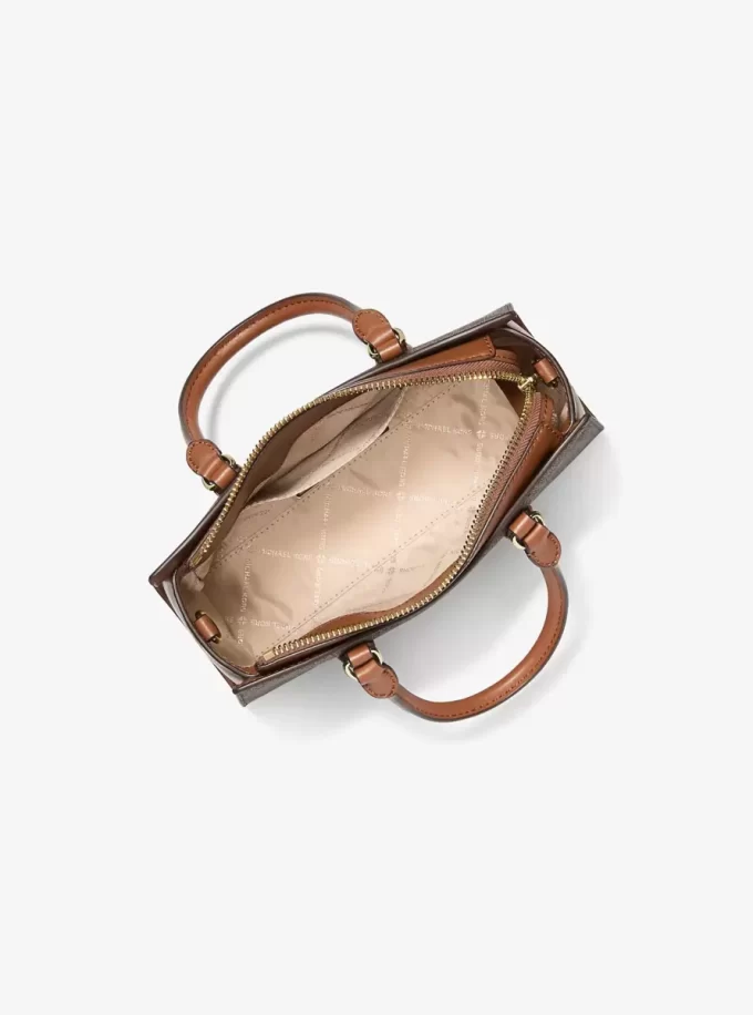 Arden Small Signature Logo Messenger Bag