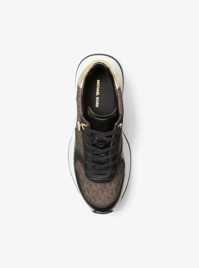 Arla Leather and Suede Trainer Arla Leather and Suede Trainer