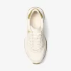 Arla Leather and Suede Trainer