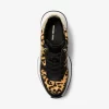 Arla Leopard Print Calf Hair and Leather Trainer Arla Leopard Print Calf Hair and Leather Trainer