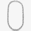 Astor Link Extra-Large Pavé Precious Metal-Plated Brass Necklace
