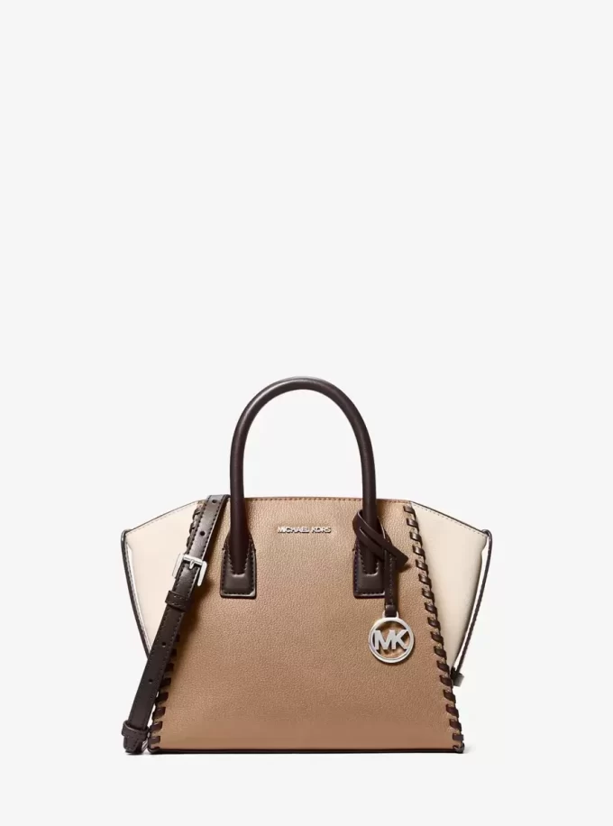 Avril Small Leather Satchel