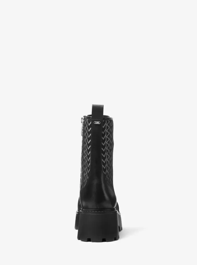 Blake MK2000 Logo Jacquard Combat Boot Blake MK2000 Logo Jacquard Combat Boot