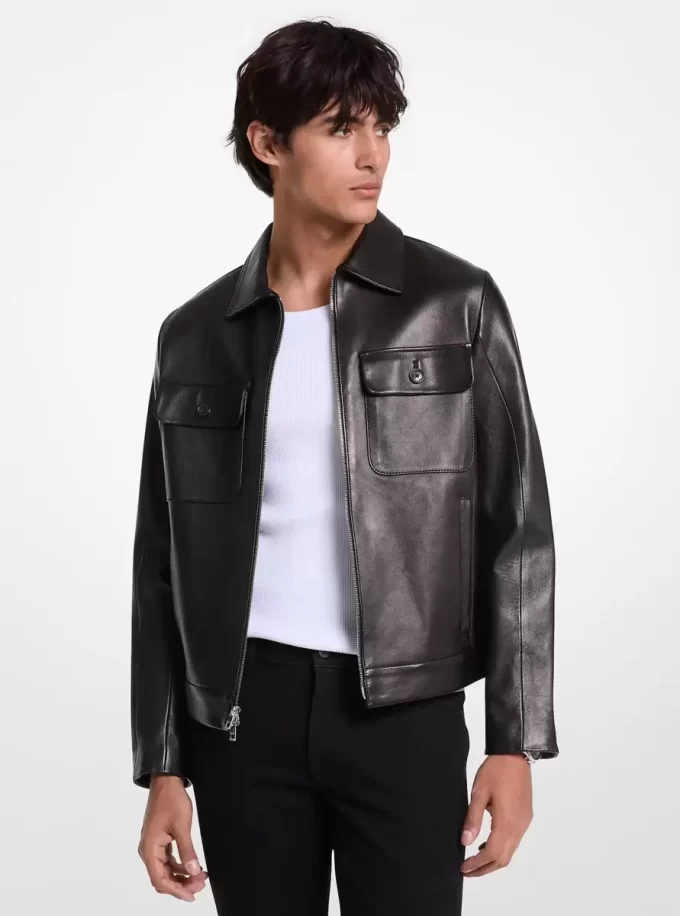 Bonded Leather Jacket Bonded Leather Jacket