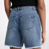 Boyfriend Denim Shorts