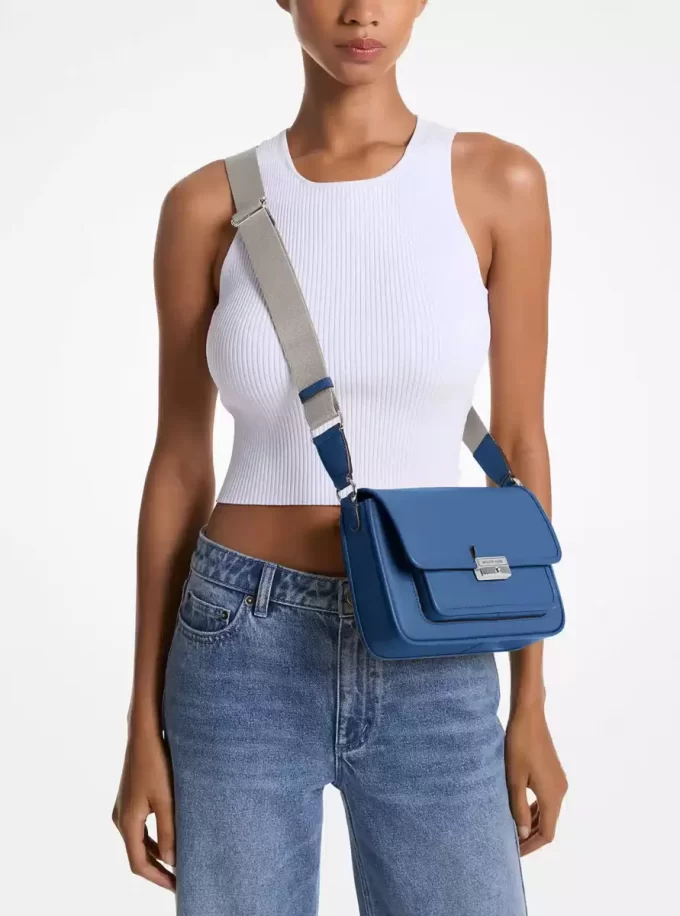 Bradshaw Medium Leather Messenger Bag Bradshaw Medium Leather Messenger Bag