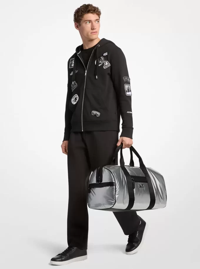 Brooklyn Medium Metallic Puffy Duffel Bag Brooklyn Medium Metallic Puffy Duffel Bag