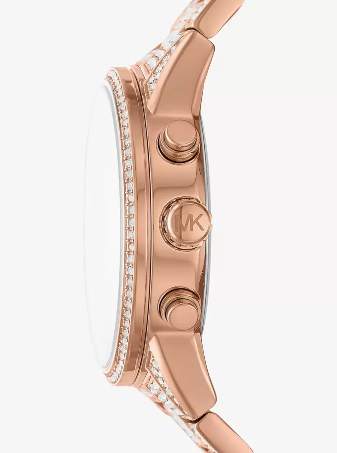 Bryant Pavé Rose Gold-Tone Watch Bryant Pavé Rose Gold-Tone Watch