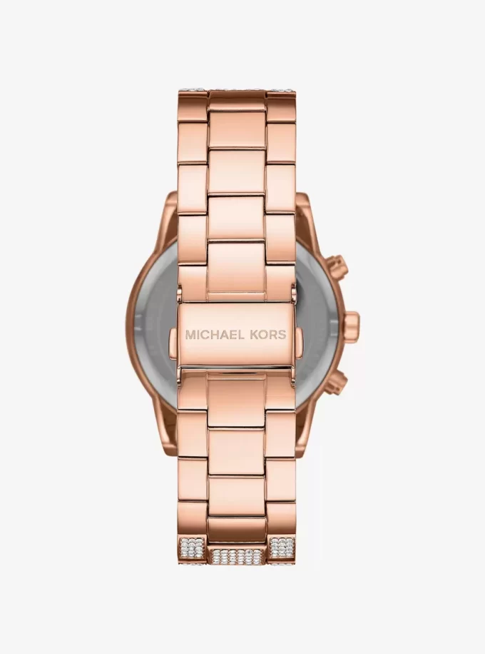 Bryant Pavé Rose Gold-Tone Watch Bryant Pavé Rose Gold-Tone Watch