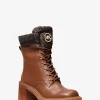 Cade Leather and Signature Logo Combat Boot Cade Leather and Signature Logo Combat Boot