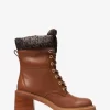 Cade Leather and Signature Logo Combat Boot Cade Leather and Signature Logo Combat Boot