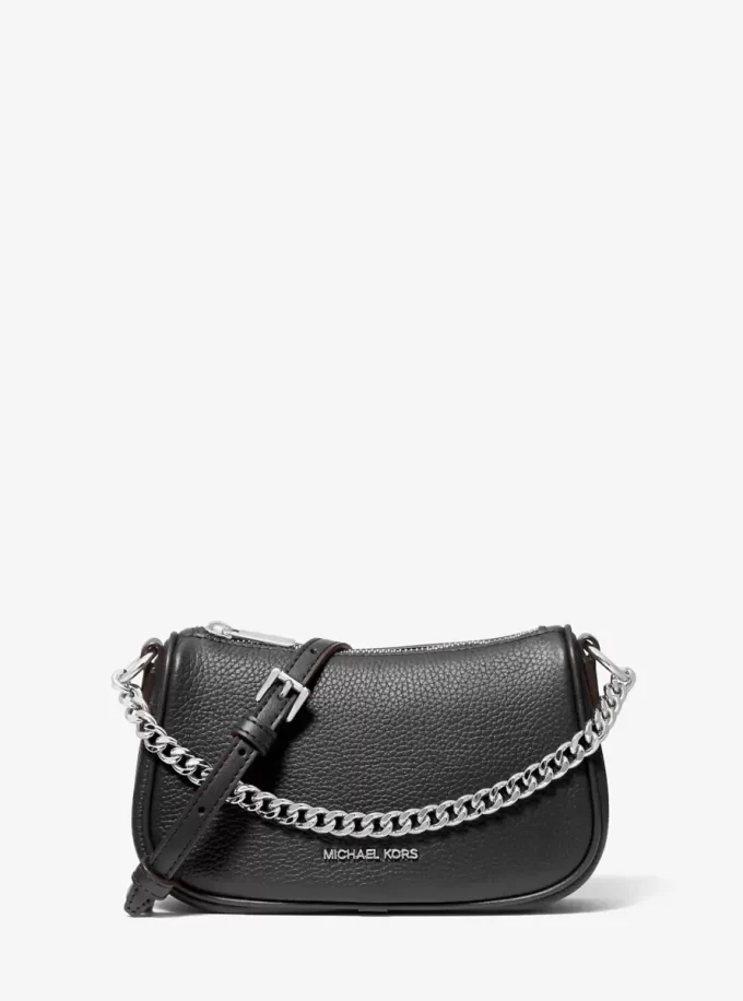 Carmela Small Pebbled Leather Crossbody Bag Carmela Small Pebbled Leather Crossbody Bag