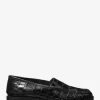 Carolyn Crocodile Embossed Leather Loafer Carolyn Crocodile Embossed Leather Loafer