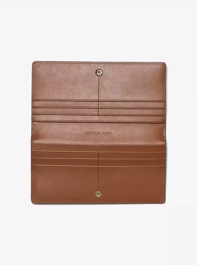 Carson Large Crocodile Embossed Wallet