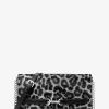 Carson Large Leopard Print Calf Hair Convertible Crossbody Bag Carson Large Leopard Print Calf Hair Convertible Crossbody Bag