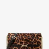 Carson Large Leopard Print Calf Hair Crossbody Bag Carson Large Leopard Print Calf Hair Crossbody Bag