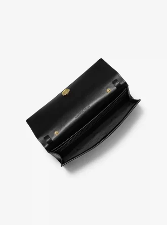 Carson Large Leopard Print Calf Hair Crossbody Bag Carson Large Leopard Print Calf Hair Crossbody Bag