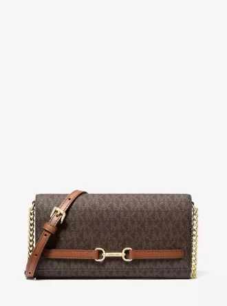 Carson Large Signature Logo Convertible Crossbody Bag Carson Large Signature Logo Convertible Crossbody Bag