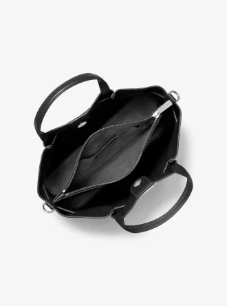 Carson Medium Crocodile Embossed Satchel Carson Medium Crocodile Embossed Satchel