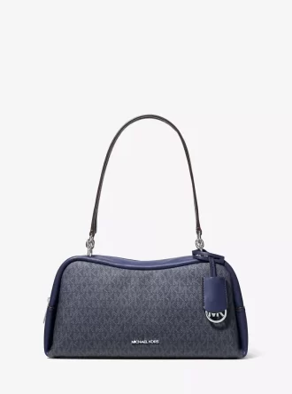 Cecily Medium Signature Logo Shoulder Bag Cecily Medium Signature Logo Shoulder Bag