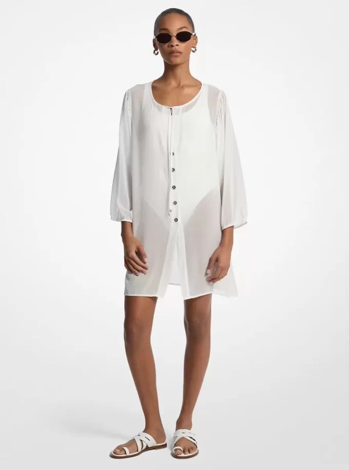 Chiffon Tunic Cover-Up Chiffon Tunic Cover-Up