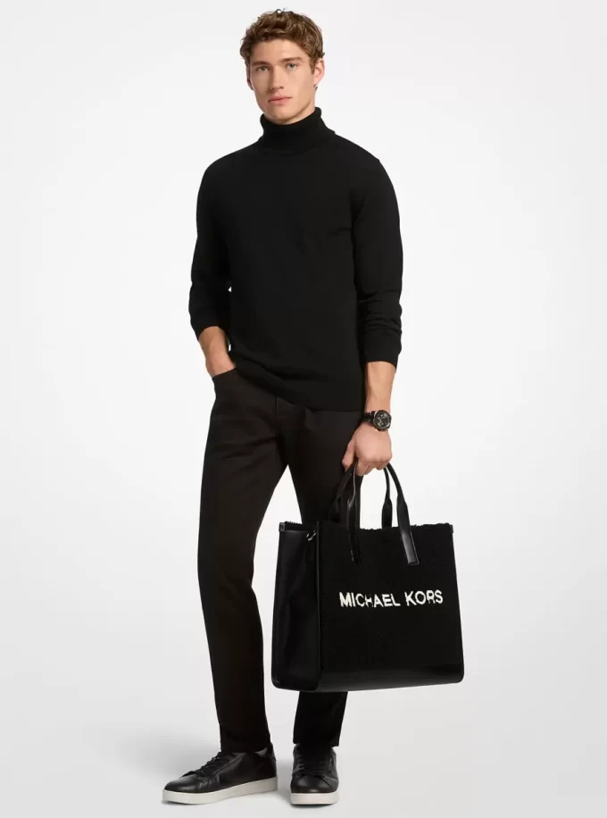 Cooper Medium Sherpa Convertible Tote Bag