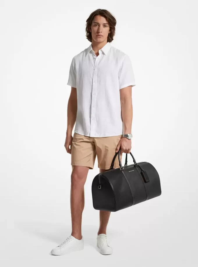 Cooper Pebbled Leather Duffel Bag Cooper Pebbled Leather Duffel Bag