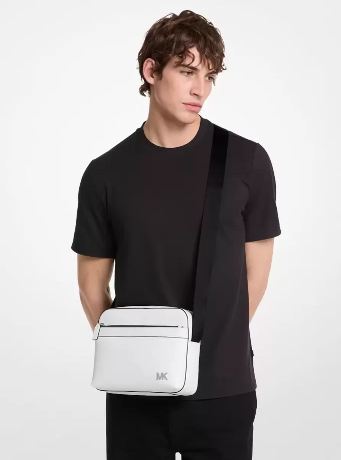 Cooper Saffiano Leather Utility Crossbody Bag Cooper Saffiano Leather Utility Crossbody Bag