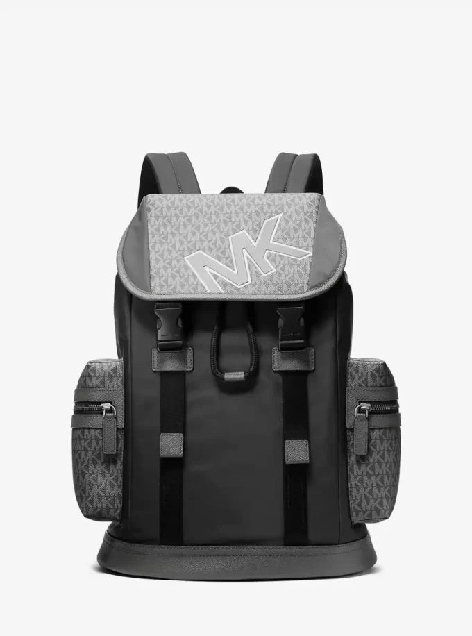 Cooper Signature Logo and Nylon Backpack Cooper Signature Logo and Nylon Backpack