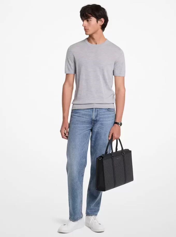 Cooper Signature Logo Briefcase Cooper Signature Logo Briefcase