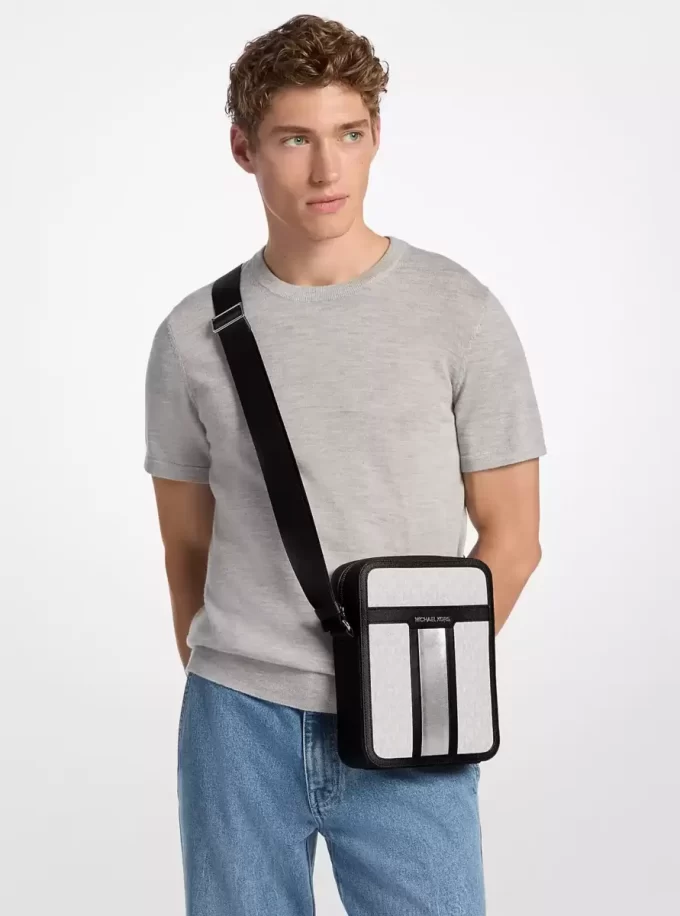 Cooper Signature Logo Stripe Flight Bag Cooper Signature Logo Stripe Flight Bag