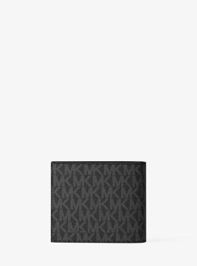 Cooper Striped Signature Logo Billfold Wallet Cooper Striped Signature Logo Billfold Wallet