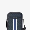 Cooper Striped Signature Logo Flight Bag Cooper Striped Signature Logo Flight Bag