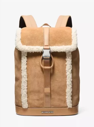 Cooper Suede and Sherpa Backpack