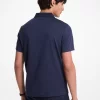 Cotton and Mesh Collar Polo Shirt