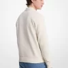 Cotton Blend Half-Zip Sweater