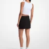 Crepe Mini Skirt Crepe Mini Skirt