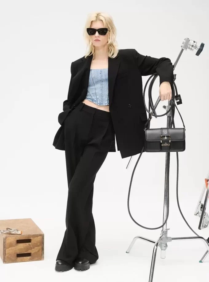 Crepe Wide-Leg Pants Crepe Wide-Leg Pants