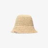 Crochet Straw Bucket Hat