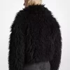 Cropped Faux Fur Jacket Cropped Faux Fur Jacket