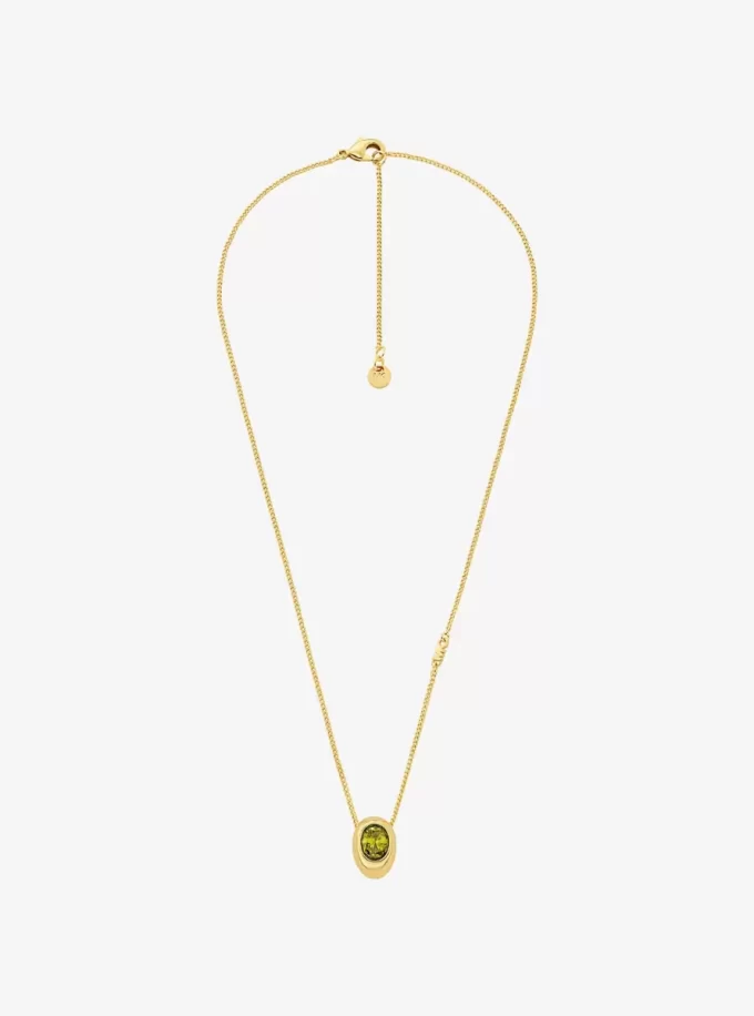 Cubic Zirconia Pendant Necklace