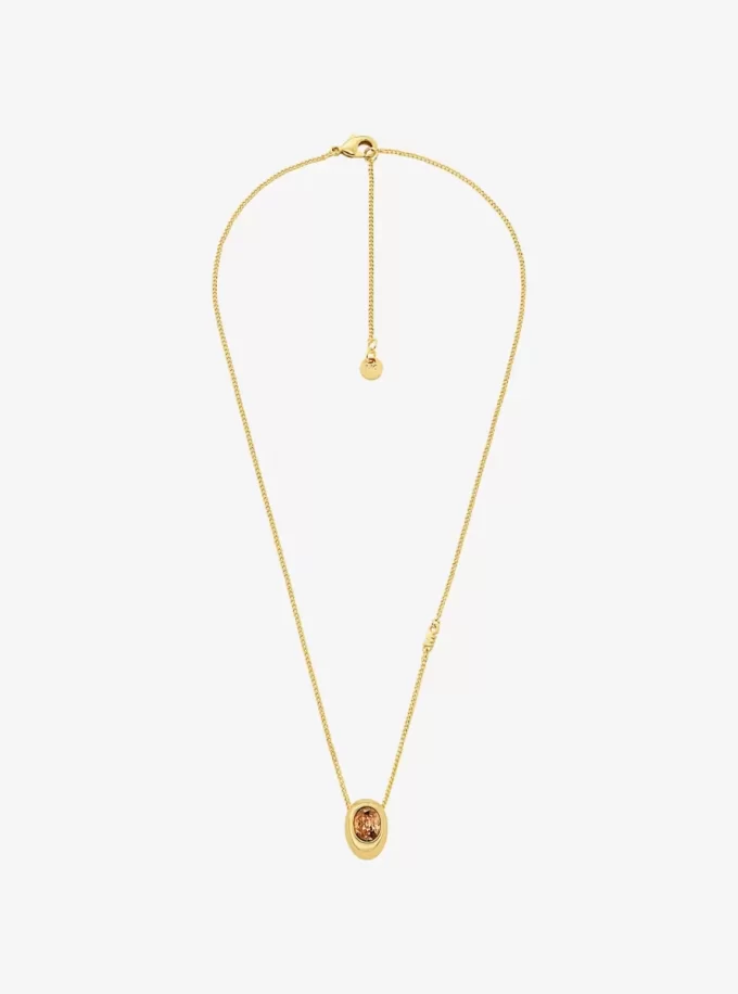 Cubic Zirconia Pendant Necklace